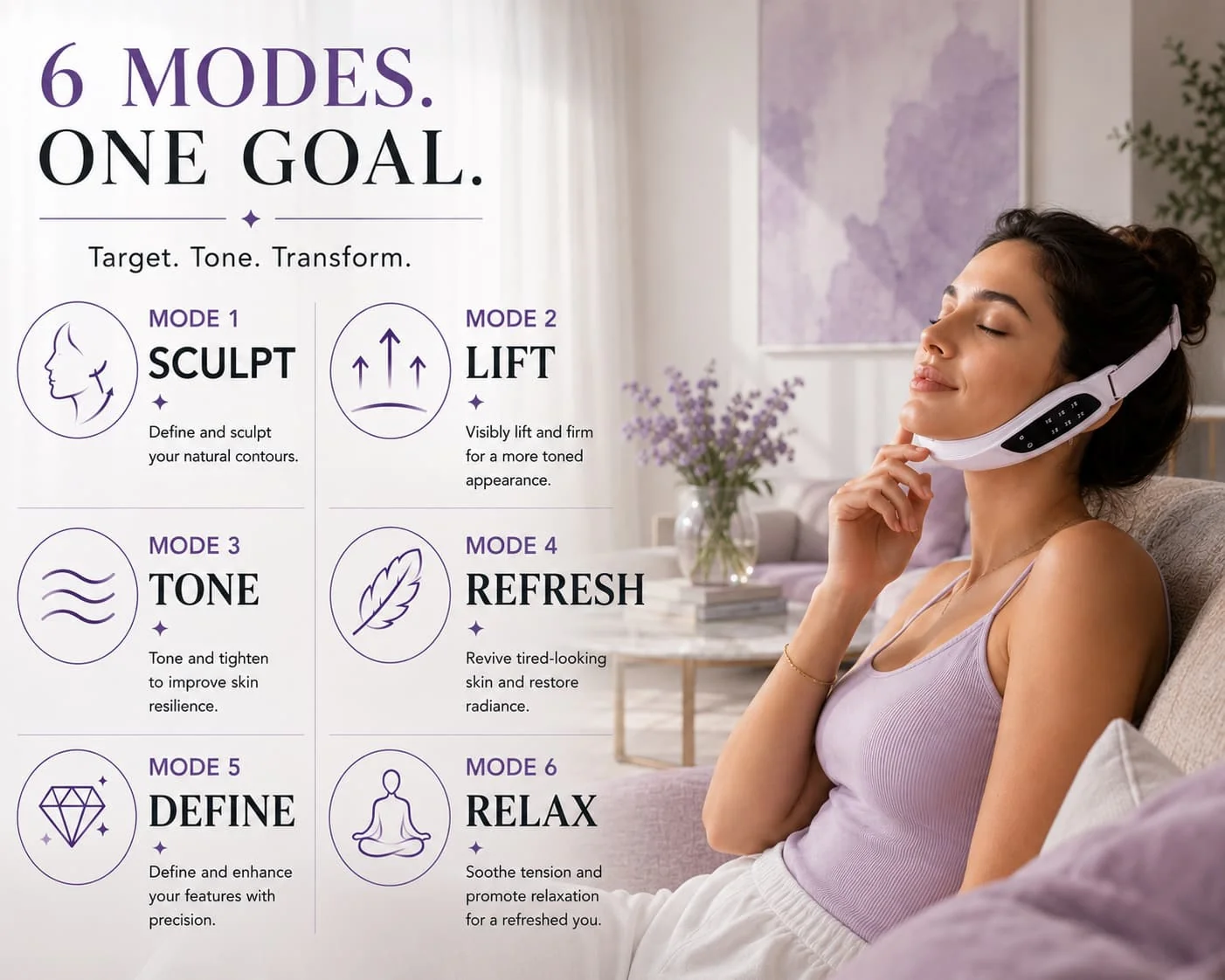 6 Modes One Goal Wellness Device