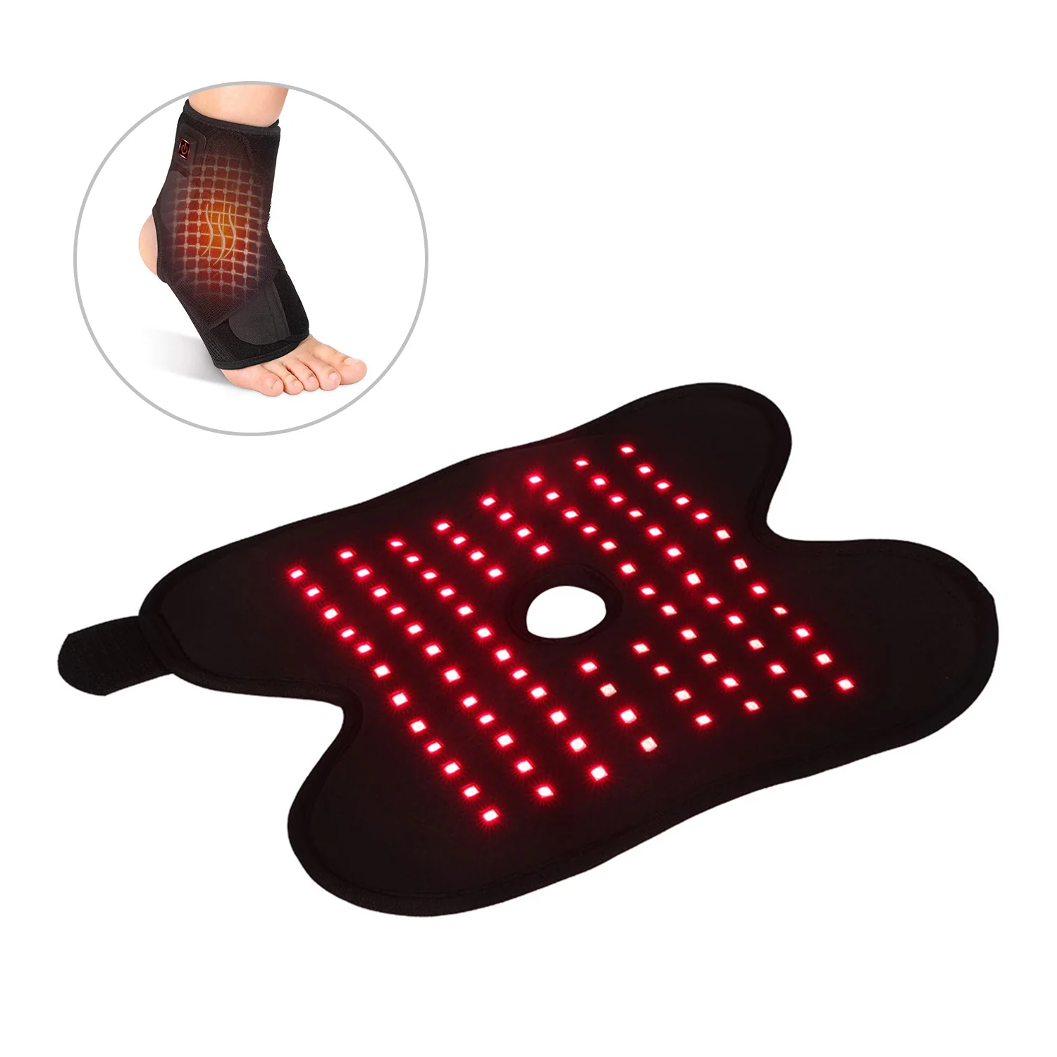 Megelin LED Red Infrared Light Therapy Belt (Ankle)