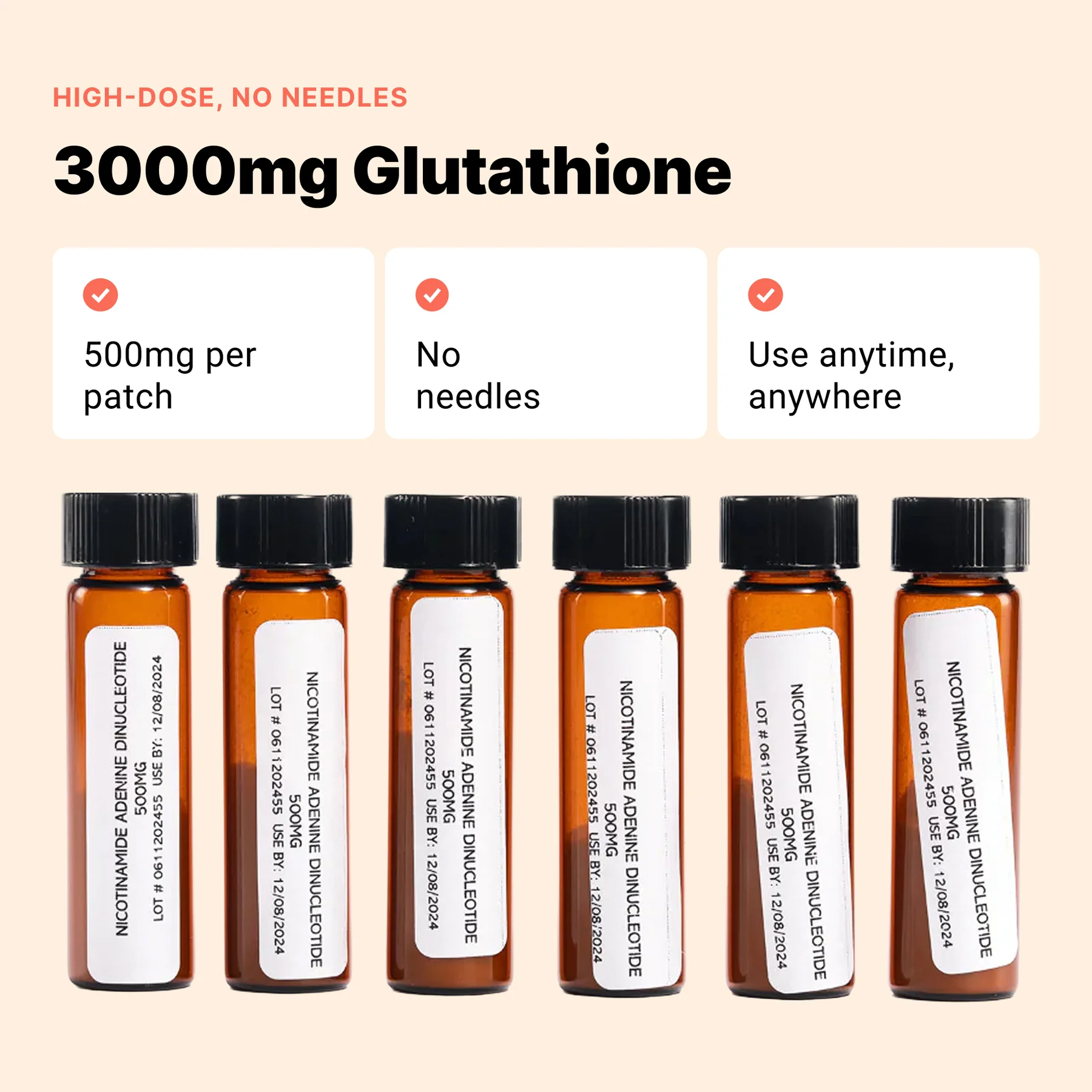 Glutathione Transdermal Patches - Image 3