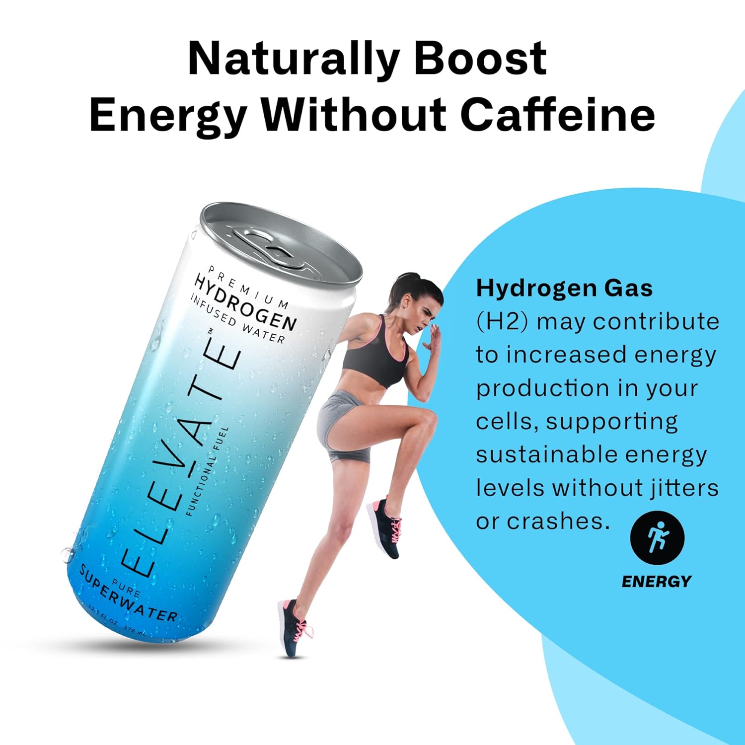 ELEVATE SUPERWATER Premium Hydrogen Water (12 pack) - Image 3