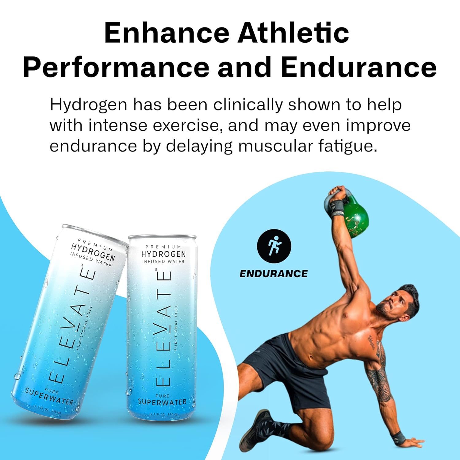 ELEVATE SUPERWATER Premium Hydrogen Water (12 pack) - Image 4