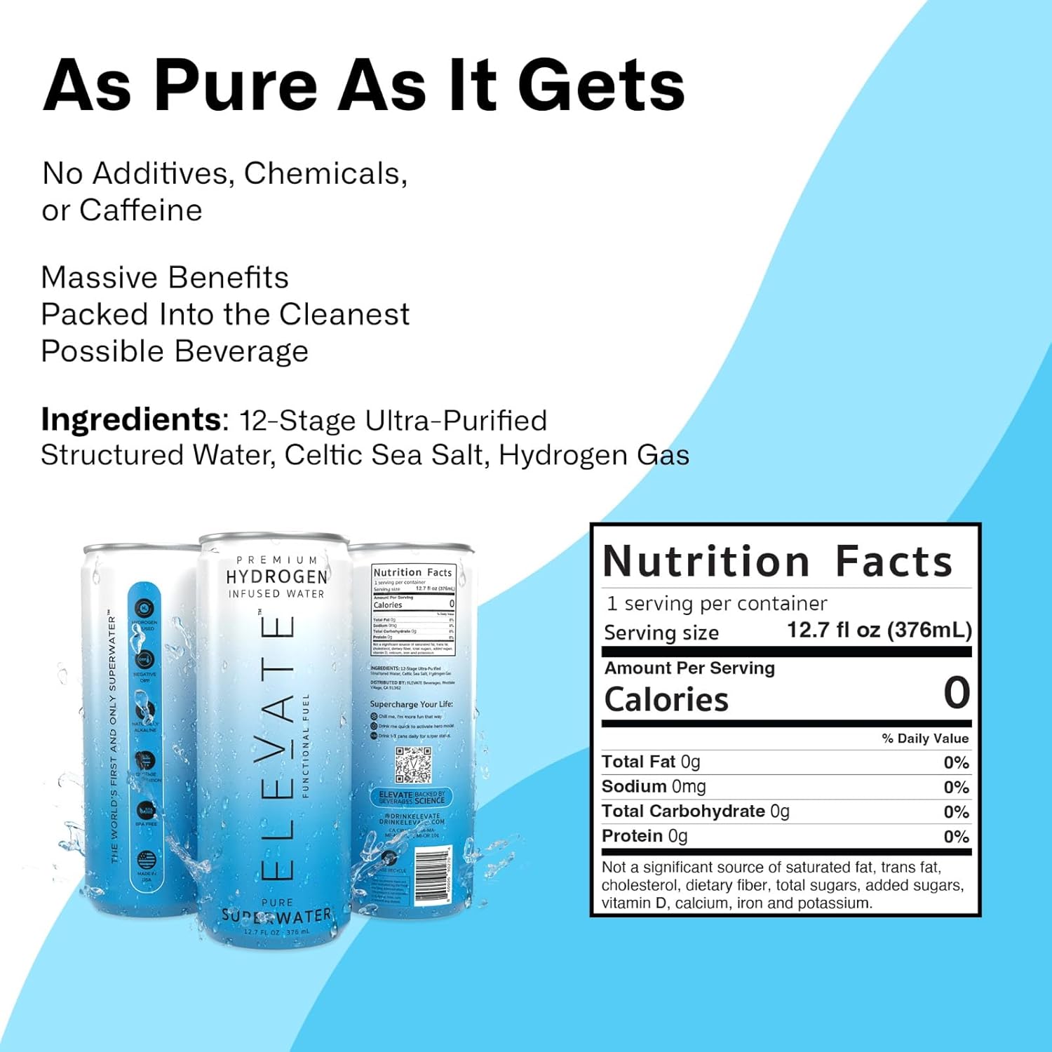 ELEVATE SUPERWATER Premium Hydrogen Water (12 pack) - Image 6