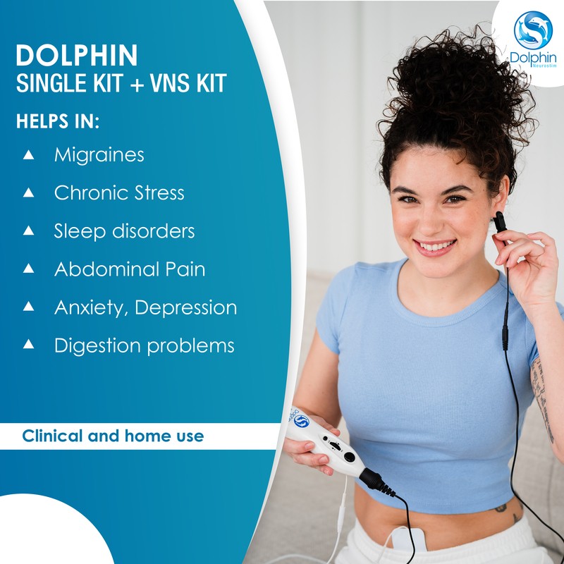 Dolphin Pro Pain Management + Vagus Nerve Stim Kit - Image 3