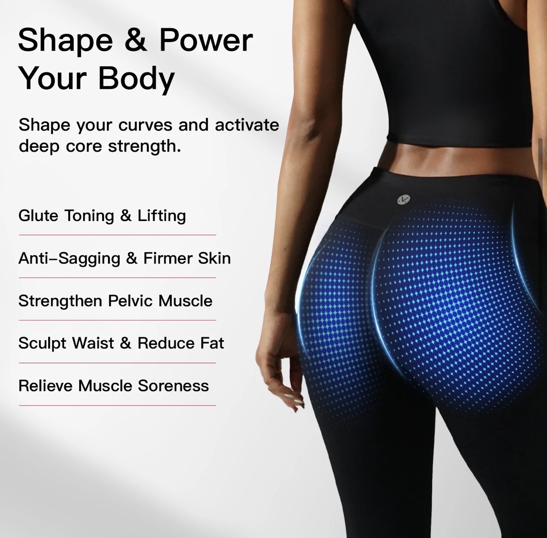 Megelin EMS Soothing Leggings - Image 3