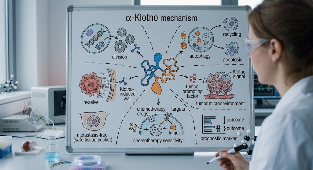 Alpha klotho cancer mechanisms