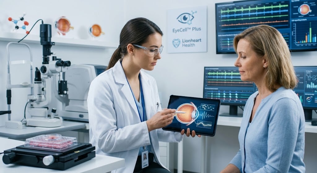 Corneal repair bioelectric eyecell research