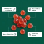 Belly Beans Reflux Relief Extra Strong DGL Gummies