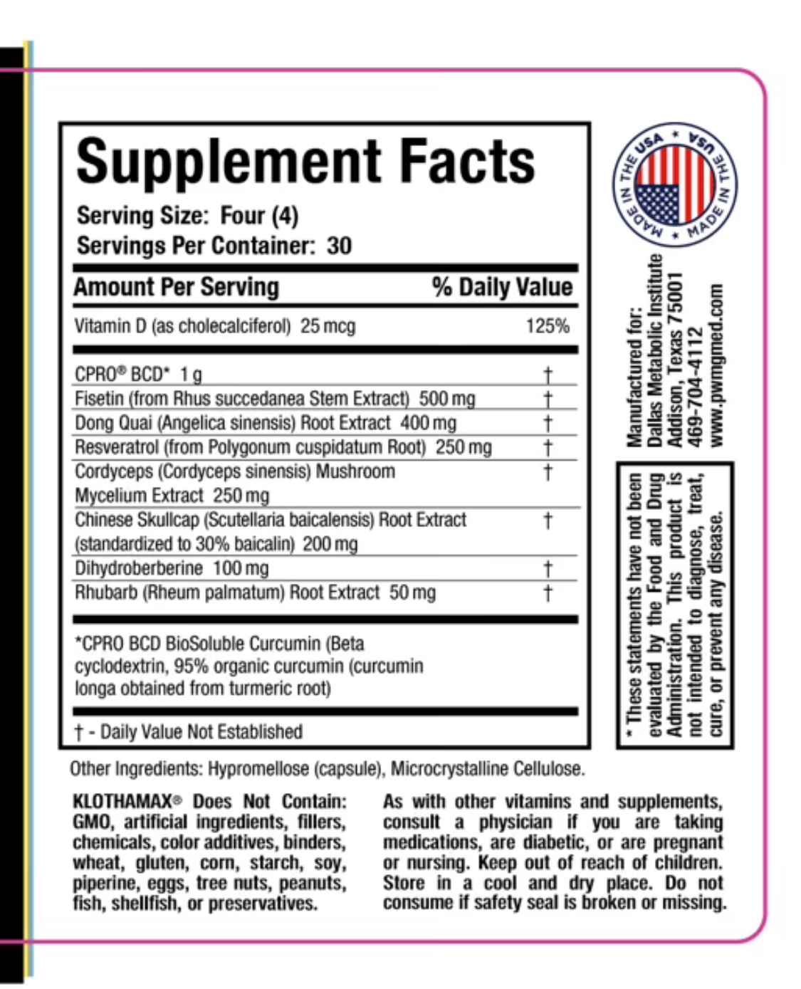 KLOTHAMAX Klotho Support Anti-Aging - Image 2