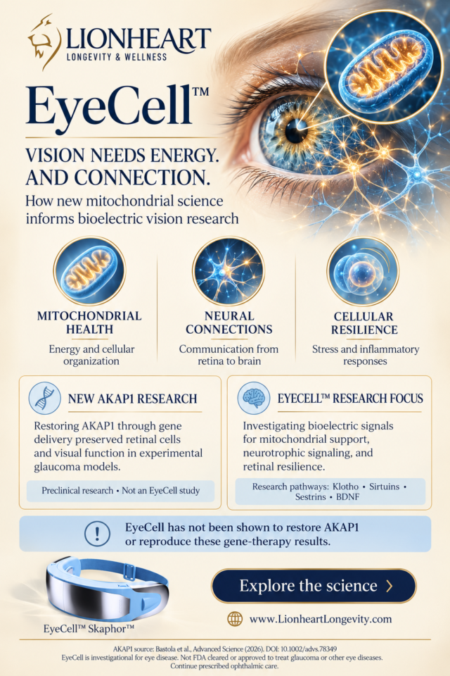 EyeCell™ Research and Mitochondrial Health | Lionheart