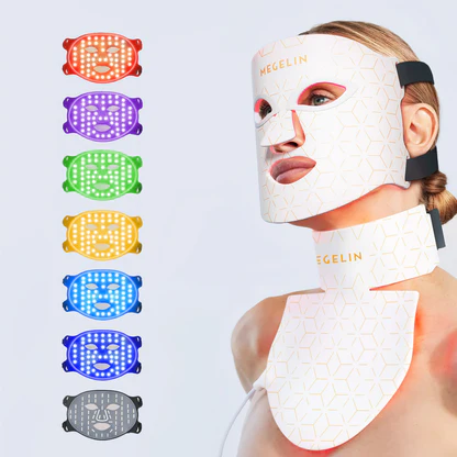 Megelin LED Light Therapy Face + Neck Mask - Image 6