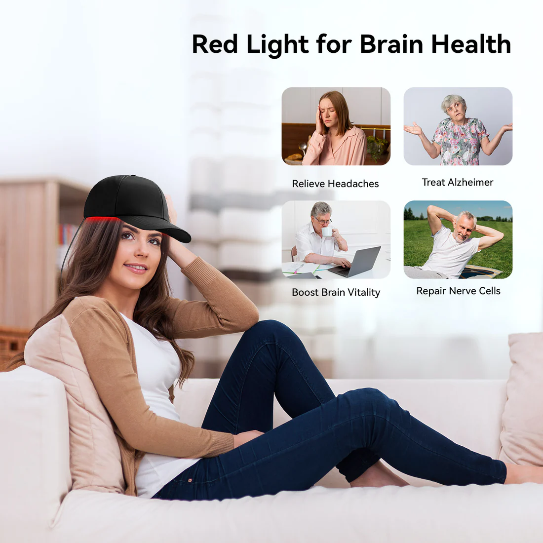 Megelin LED Laser Cap For Hair Growth - Image 4