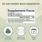 Belly Beans Reflux Relief Extra Strong DGL Gummies
