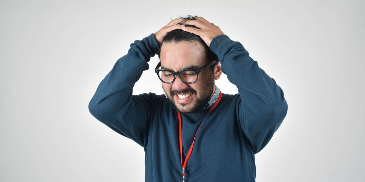 Stress hair loss