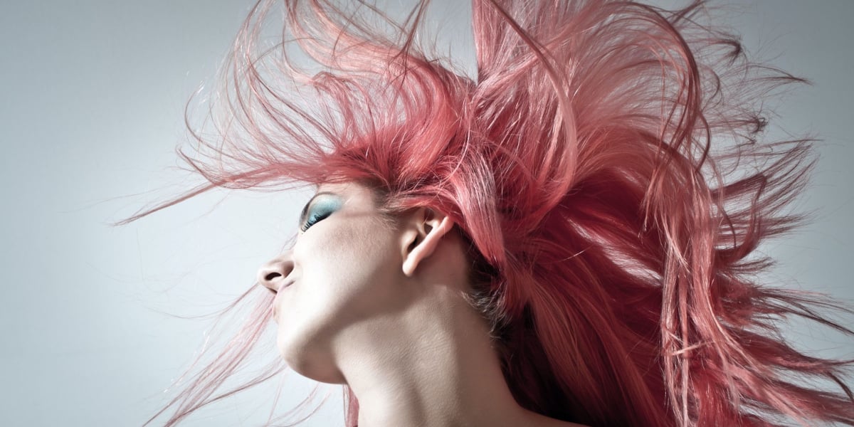 Valentine hair
